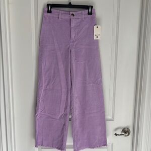 Women's Purple Corduroy Jeans